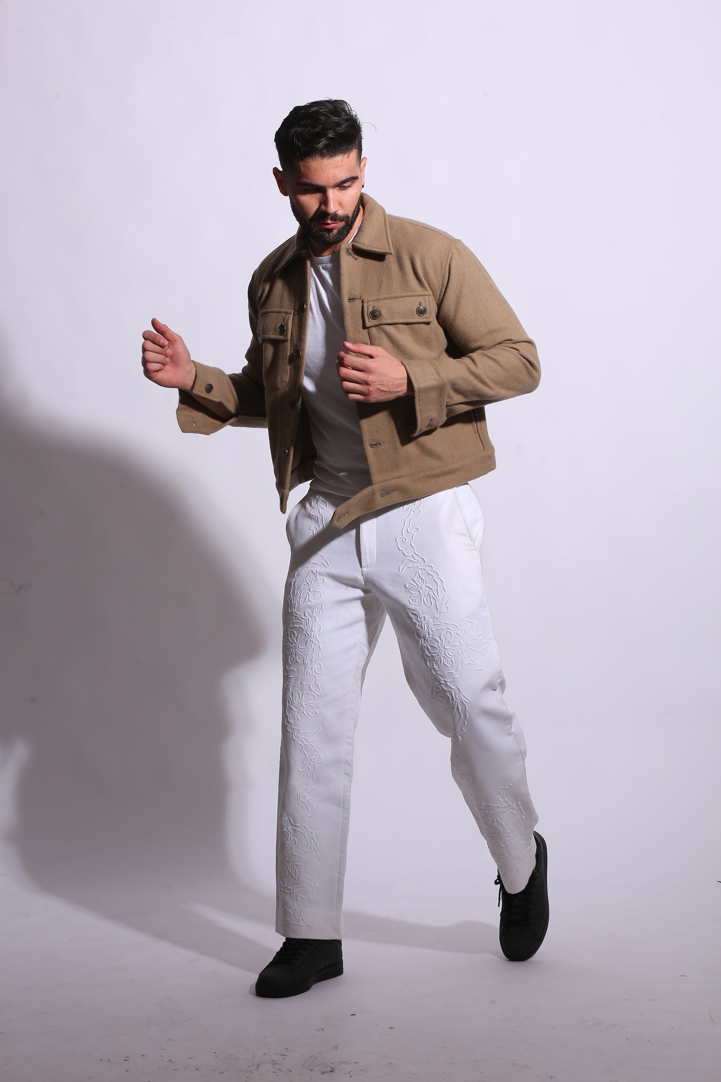 ALDEN SAND TRUCKER JACKET