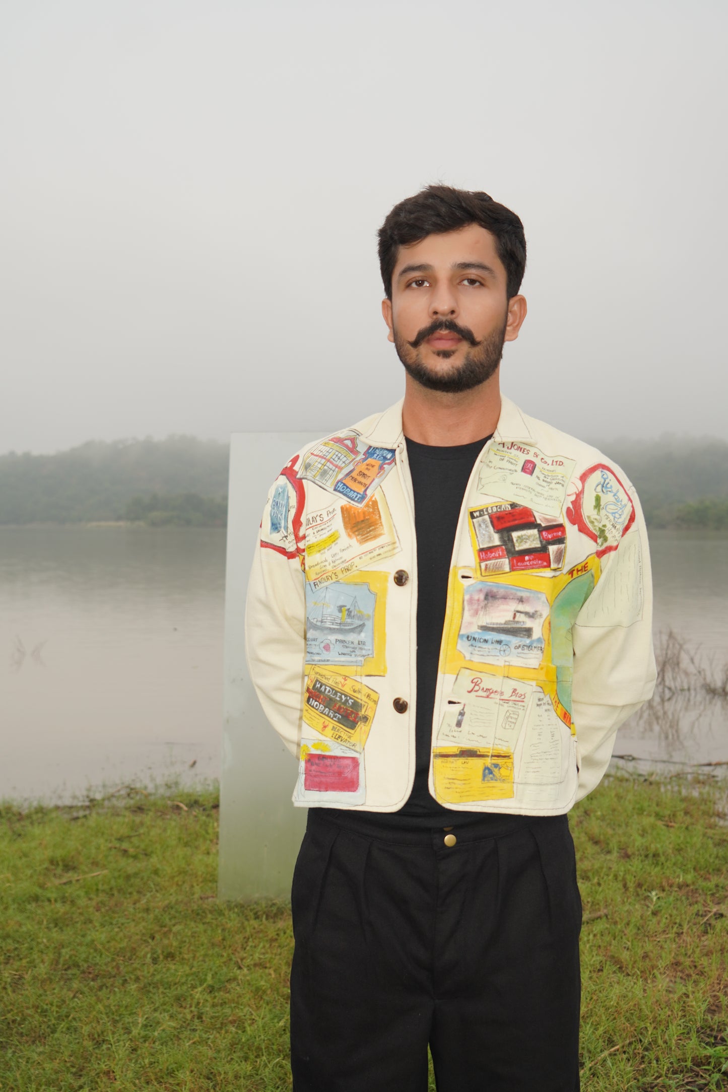 AUSSIE UNISEX HAND PAINTED SHACKET