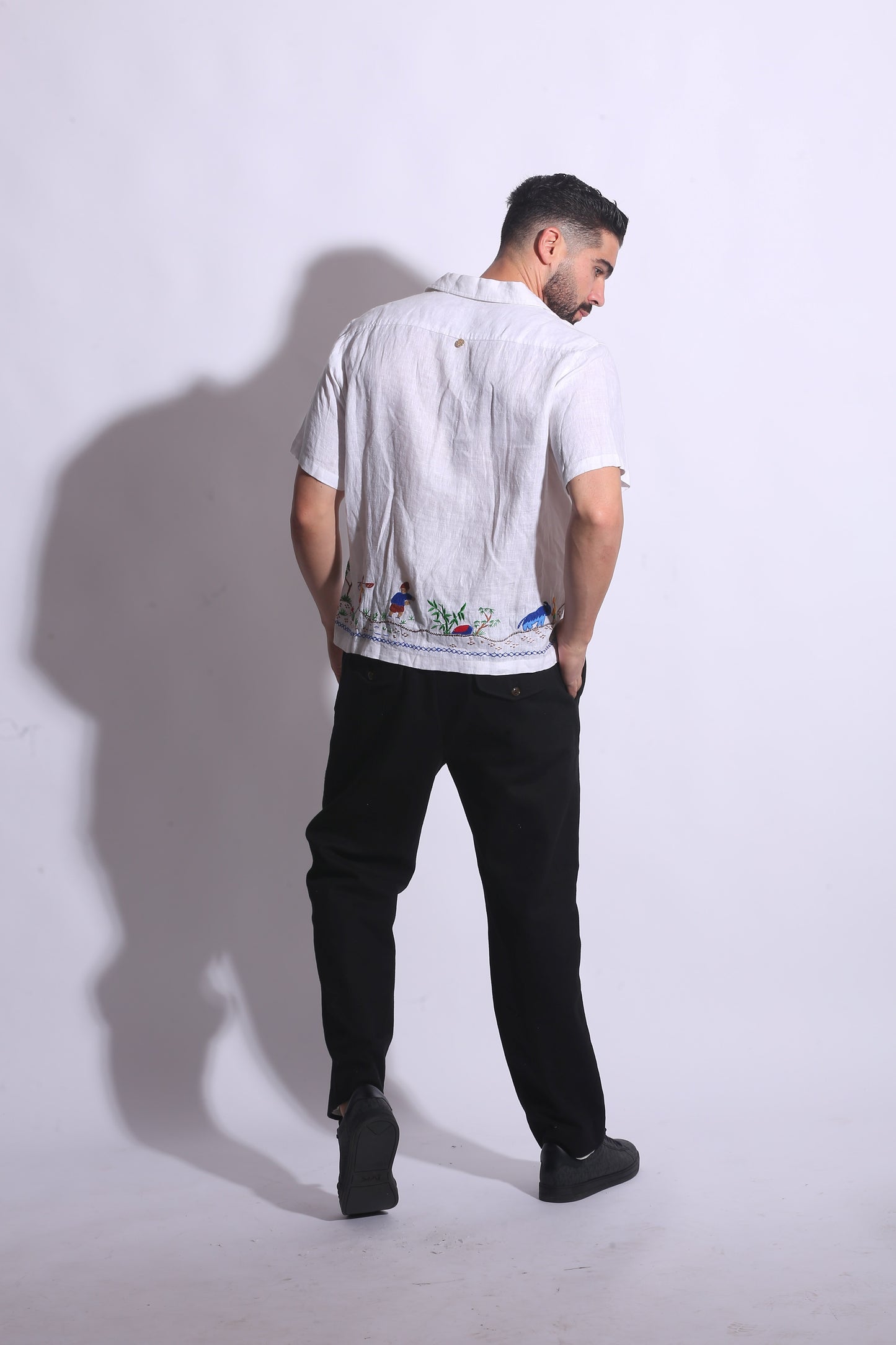 SHORELINE SHINE LINEN SHIRT
