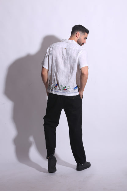 SHORELINE SHINE LINEN SHIRT