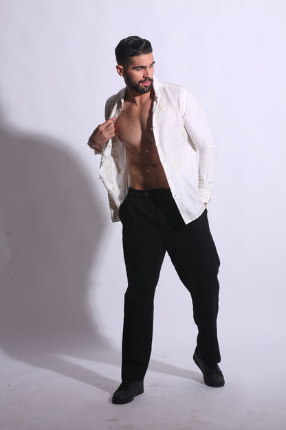 MAGLIA CHIC LINEN SHIRT