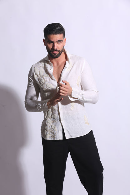 MAGLIA CHIC LINEN SHIRT