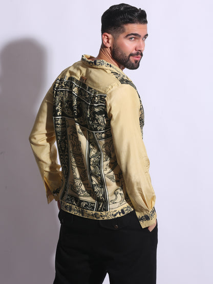 RETRO REVIVAL SILK SHIRT