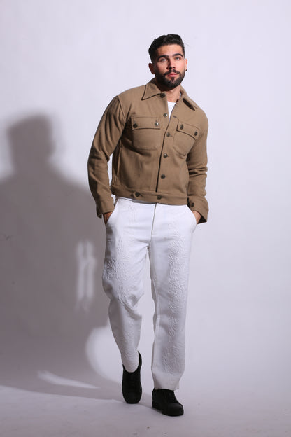 ALDEN SAND TRUCKER JACKET