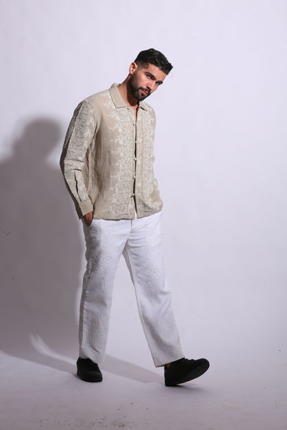 IMPERIAL OTTOMAN LINEN SHIRT