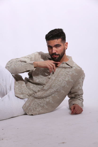 IMPERIAL OTTOMAN LINEN SHIRT
