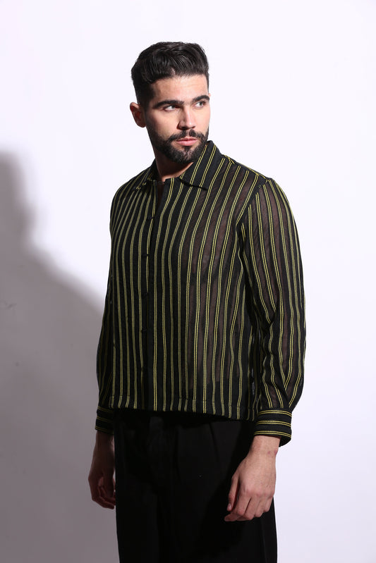 ONYX STRIPE SHIRT