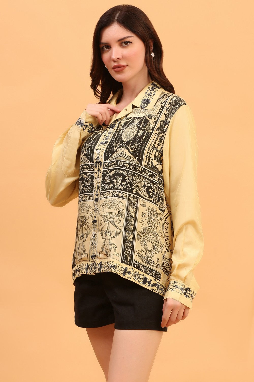RETRO REVIVAL SILK SHIRT