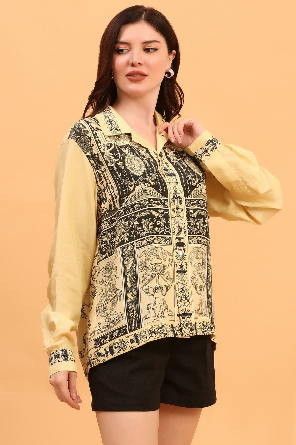 RETRO REVIVAL SILK SHIRT