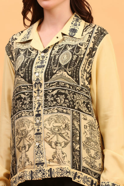 RETRO REVIVAL SILK SHIRT
