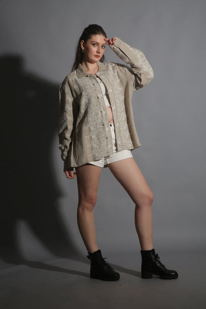 IMPERIAL OTTOMAN LINEN SHIRT