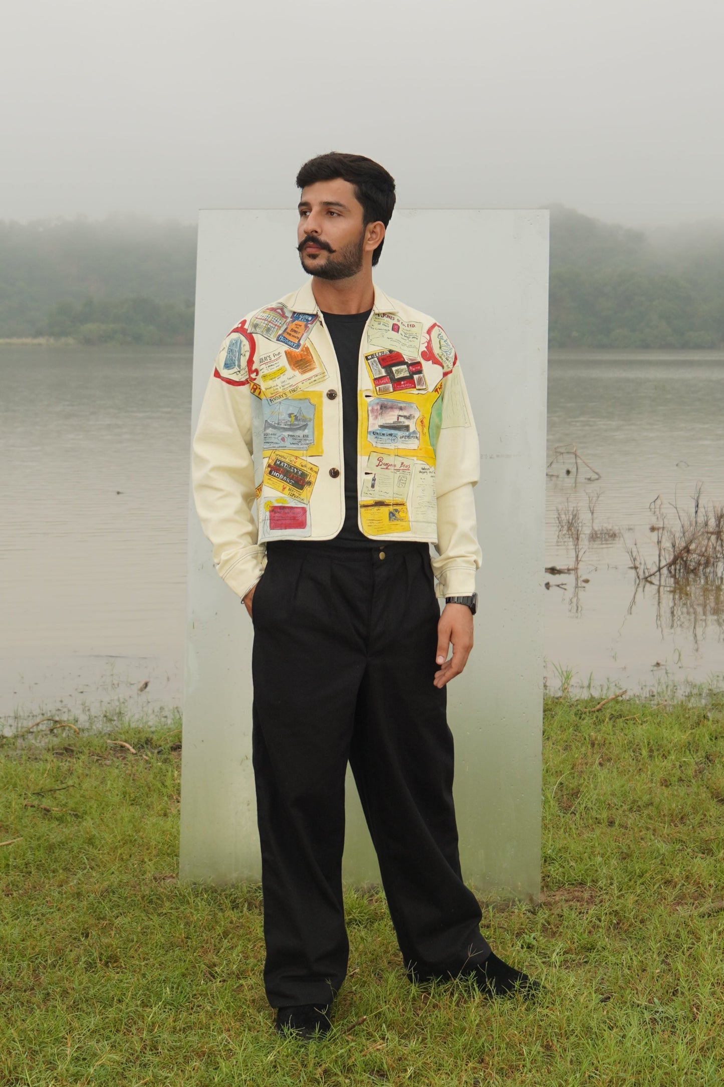 AUSSIE UNISEX HAND PAINTED SHACKET