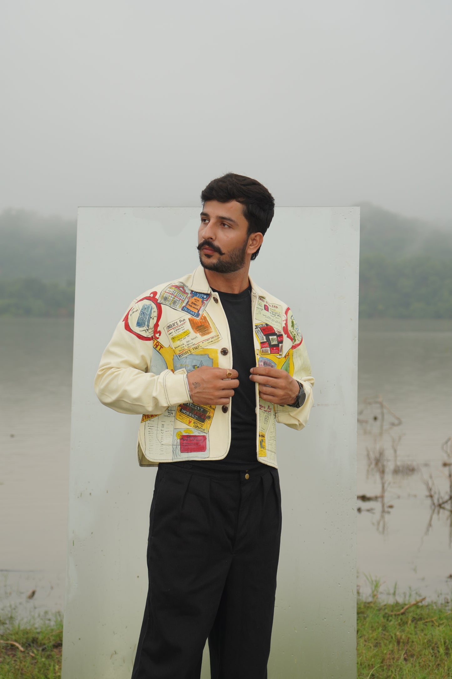 AUSSIE UNISEX HAND PAINTED SHACKET